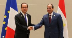 “أولاند” يؤكد للسيسى دعم فرنسا للإجراءات الاقتصادية بمصر