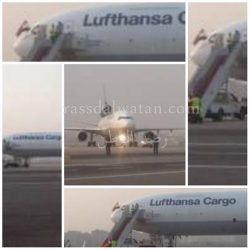 دعمًا للسياحة…طائرة «لوفتهانزا» الألمانية تهبط بمطار القاهرة بشعار «مرحبًا مصر»