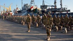 عناصر من القوات المسلحة المصرية والأردنية تنفذ المناورة العسكرية المشتركة “العقبة 2016”