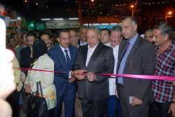 أفتتاح معرض منتجات بلدنا بأيد شبابنا للسلع الغذائية بمدينة الزقازيق بالشرقية