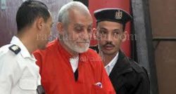 محكمة جنايات الجيزة تنظر فى قضية محمد بديع مرشد الإخوان
