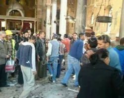 محافظ القاهرة : يتفقد حادث انفجار الكنيسة البطرسية بالعباسية
