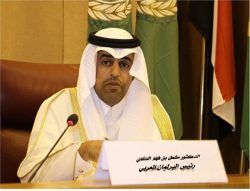 رئيس البرلمان العربي يهنئ دولة قطر بذكرى اليوم الوطني