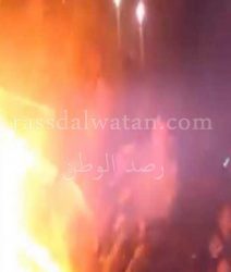 الفضيحه وإشعال النيران بمركز مطوبس كفر الشيخ