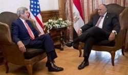 الخارجية المصرية تنسق مع كيرى عملية السلام