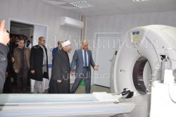 استكمال زيارة مفتى الديار المصريه لمستشفى جامعة كفر الشيخ