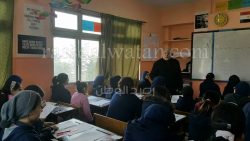الحبيبي يتفقد مدرسة السيدة خديجة الخاصة للغات بمصر الجديدة للاطمئنان على سير الامتحانات