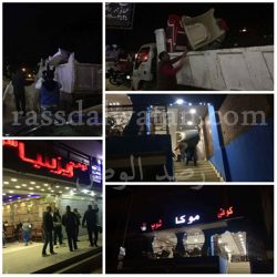 حملات أمنية مشددة بحي الهرم  تواصل حملات الاشغالات المكبرة بقطاع هضبة الاهرام