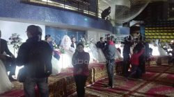 بالصور…فعاليات حفل الزفاف الجماعي السنوي لجمعية نجوم المجتمع بالصالة المغطاه مدينة نصر