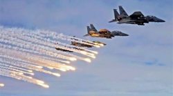 طائرات حربية تركية وروسية تدمر أهدافا لداعش فى سوريا