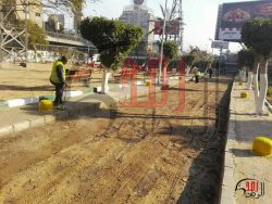 اللواء علاء الهراس نائب محافظ الجيزة يتفقد أعمال تطوير حديقة 6 أكتوبر بالعجوزة