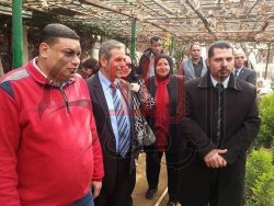 بالصور….زيارة سفراء السلام العالمي لمركز السنابل بحدائق القبة بالقاهرة