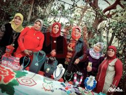 افتتاح معرض للحرف اليدوية تحت رعاية مبادرة المصريين أولي برئاسة المحارب جمال طلعت