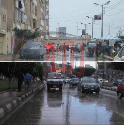 لسوء الطقس توقف حركة المرور والبيع والشراء بمحافظة كفر الشيخ