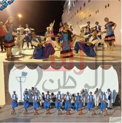 بالسمسمية والفنون التراثية فرقة بورسعيد للألات والفنون الشعبية في مهرجان تعامد الشمس علي وجه رمسيس في أسوان