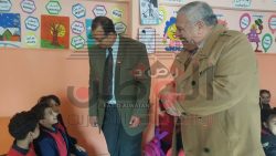 “الحبيبي “يستقبل مدير عام إدارة النزهة  أثناء جولته التفقدية لمدرسة السيدة خديجة اليوم