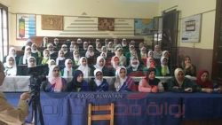 ” تطوير التعليم ضرورة وطنية ”  بمدرسة الورديان الثانوية بنات