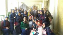 ” الارتقاء بالخصائص السكانية ” بمدرسة الورديان الثانوية الصناعية بنات الإسكندرية