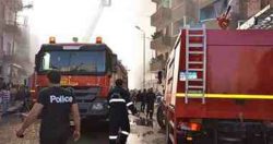 عاجل…قوات الحماية المدنية تنجح فى اخماد حريق داخل كنيسة غرب الإسكندرية