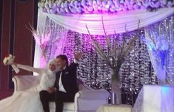بالصور .. “ويف” تحتفل بزفاف كابتن رامى مصطفى