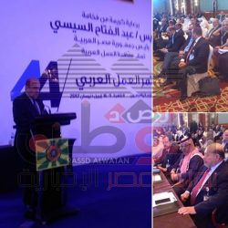 بالصور…لقاء وزراء العمل للدول العربيه لمناقشه الخطه الاستراتيجيه بالقاهرة