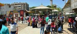 بالصور….عبدالمنعم : اقبال من المواطنين على قضاء ثانى ايام العيد