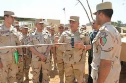 الفريق / محمود حجازى يترأس المجلس الأعلى للكليات والمعاهد العسكرية ويتفقد عدد من الأنشطة التعليمية والتدريبية لطلبة الكلية الحربية .
