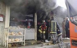 عاجل…إصابة 11 شخص فى حريق مخبز بمدينه دسوق- محافظة كفر الشيخ