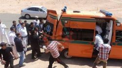 الصحة: وفاة مواطنين وإصابة 29 فى حادث تصادم «أتوبيس جنوب سيناء»