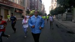 اللواء محمد ايمن نائب المنطقه الشماليه والغربيه يحتفل بالعيد القومى للقاهره