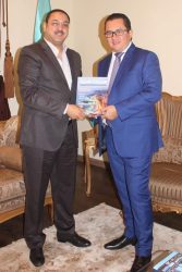 تكريم “مازن الشاذلى” بسفارة كازخستان ا رصد الوطن