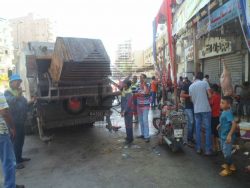 محافظة الجيزة :رفع 35 ألف طن قمامة ونواتج أضاحى العيد بالجيزة
