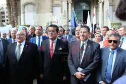بالصور…وزير التعليم العالى بجامعة عين شمس لافتتاح العام الدراسى الجديد