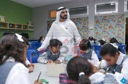 تحفيز الأمير ” محمد بن راشد آل مكتوم ” للطلبة مع بداية عام دراسي جديد