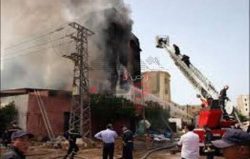اندلاع حريق بمصنع للطباعة والتغليف دون وقوع إصابات فى الاسكندرية