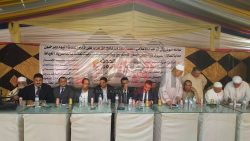 فعاليات مؤتمر صلح آل هريش وتقديم الكفن