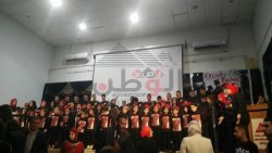 احتفالية تكريم أوائل الطلبة والفائزين بدوري كرة القدم لمدرسة بورسعيد الرسمية للغات بمكتبة مصر العامة