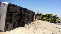 31 مصاب فى حادث تصادم بجنوب سيناء