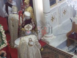 بالصور…بدء قداس عيد الميلاد بكنيسة مارجرجس بطنطا