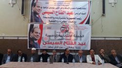 من أجل مصر…تأييدا للرئيس عبد الفتاح السيسي لفترة رئاسية ثانية بالتل الكبير