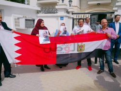 إسلام عباس منسق حملة ارسم بسمه فى البحرين يشارك بقوه فى الانتخابات الرئاسية