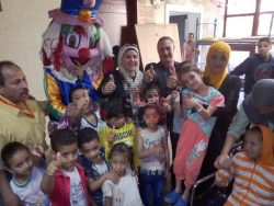 جمعية حراس مصر تحت التأسيس تشارك أطفال مستشفي المنصورة الاحتفال بقدوم شهر رمضان
