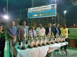 اللجنة الرياضية بشركة الإسكندرية تكرم قادة كرة السلة