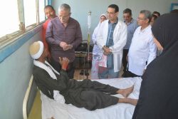 إحالة 50 طبيب للتحقيق خلال زيارة محافظ المنيا لمستشفي العدوة المركزي