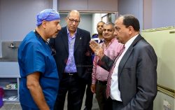 رئيس جامعة بنى سويف : انهاء كافة حالات قوائم الانتظار بالمستشفى الجامعى قبل عيد الأضحى المبارك