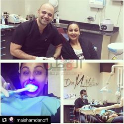 دكتور “محمد العالم” يضع بصمته على أسنان النجوم وهذه هى قصة خوف حكيم من تبيض الاسنان