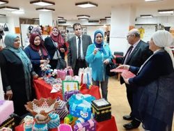 افتتاح معرض مؤسسه محبي مصر(للمنتجات المخفضه)