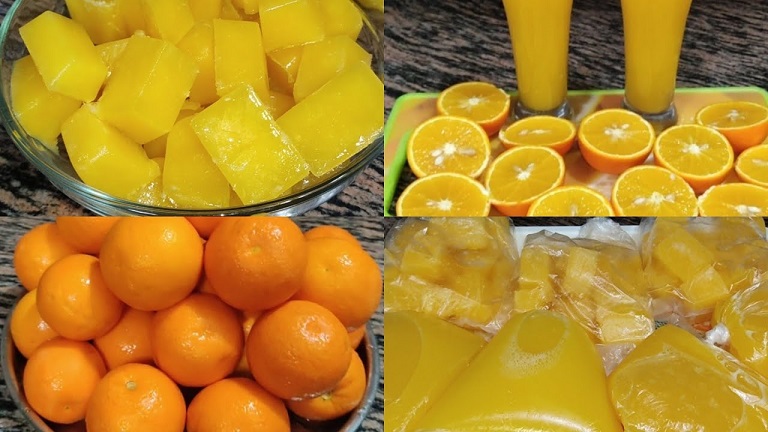 تخزين البرتقال